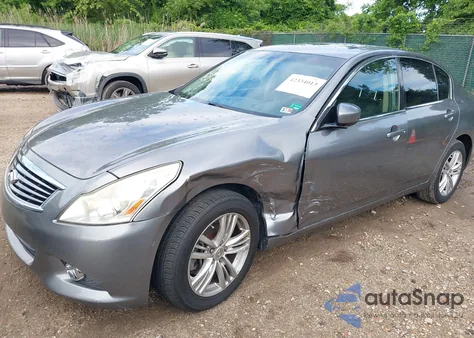 2013 Infiniti G37X z USA, uszkodzony, nr VIN JN1CV6AR2DM766344